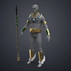 Namor Armor and Spear - Wakanda Forever