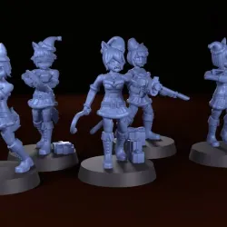 Neko Guard - Holiday Trooper Upgrade Set