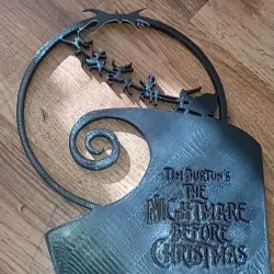 Nightmare Before Christmas Jack Skellington Skeleton Reindeer