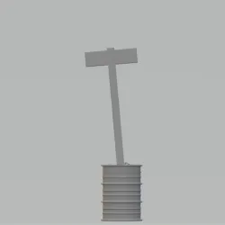 Oil barrel with cartel 1.0