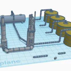 Oil Distillation Factory