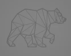 Origami Bear