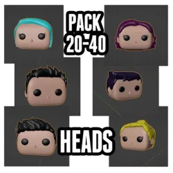 PACK 21-40 HEADS