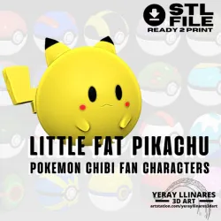 PokeDoll Pikachu Chibi Character Pokemon