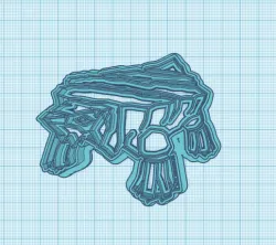 Pokemon: Avalugg Cookie Cutter