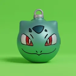 Pokemon - Christmas Ornament Bulbasaur