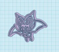 Pokemon: Noibat Cookie Cutter