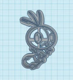 Pokemon: Scatterbug Cookie Cutter
