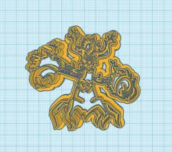 Pokemon: Trevenant Cookie Cutter