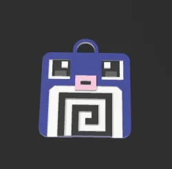 Poliwag key ring