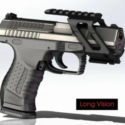 QINGWUKU (QWK)  P99 Gel Pistol Tactical Parts [1 OF 2]