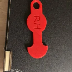 Removable caddy token
