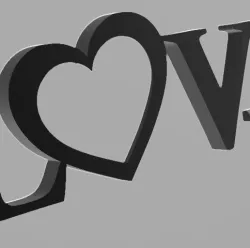 Romantic Love Frame Picture