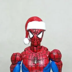 Santa Head accessory for my SPIDER MAN 1/12