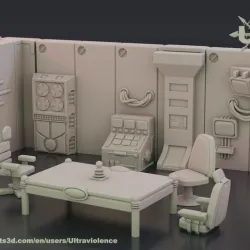 SCIFI TERRAIN BITZ VOL.2 - vault assets