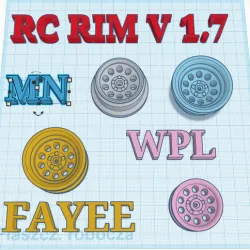 SiJat RC RIM MN90 WPL FAYEE V 1.7