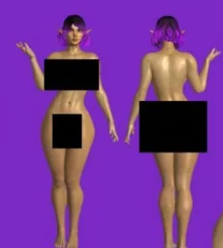 Skye Porn Figure +18