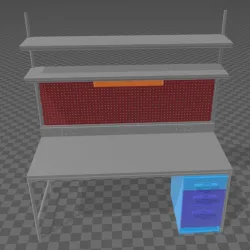 small electronic workbench