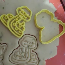 Snake cookie cutter animals stamp and cutter