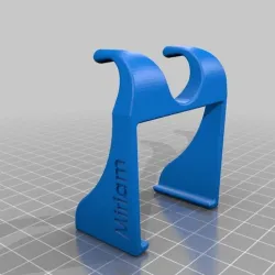 Snap-on hook for IKEA HEMNES shelve