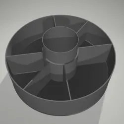 Stackable organizer with lid