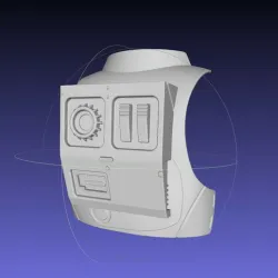 Star Wars Death Trooper Backplate