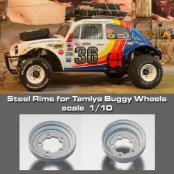 Steel Wheels for Tamyia Buggy 1/10