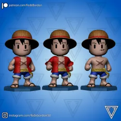 stumble guys One piece fanart Luffy