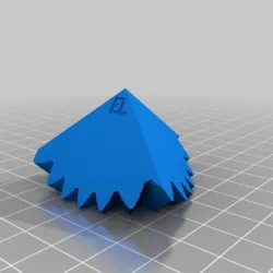 Three Cube Gears ; Large Gear
