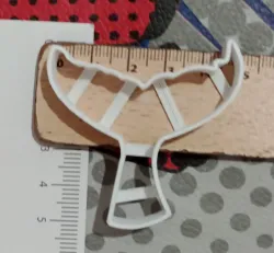 whale tail cookie cutter