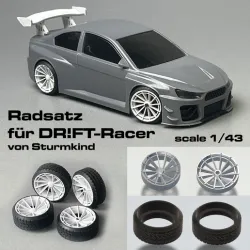 Wheel set for DR!FT Racer from Sturmkind