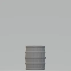 Wooden barrel