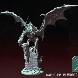Wraith on flying serpent(Perching Pose)