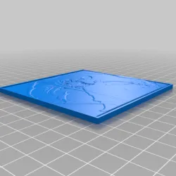 zangetsu Lithophane
