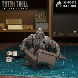 Zombie Dwarf 04 [Pre-Supported]