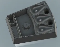 🚬 V3 Pipe Ashtray – Castable Design with Match & Tool Holders 🏺🔥