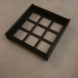 3D puzzle frame
