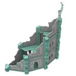 4x9x9" Dark elves Building free sample for wargame