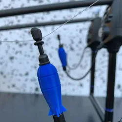50mm spomb bomb carp bobbin, hanger  indicator head