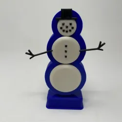 A 3D Printed Dancing Snowman.