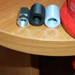Adapter for Dremel 575 with larger threads