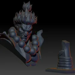 Akuma Bust Gouki Street Fighter