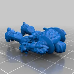 Alien monster miniature