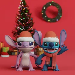 Angel & Stitch Christmas
