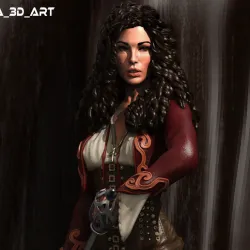 Anna Valerious 3D Print