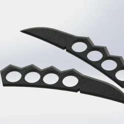 Azuma Kunai Knuckle Naruto Fan Art