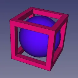 Ball in cage Ilusion // STL file