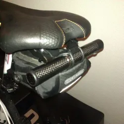 Bike minipump holder