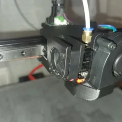 Biqu H2 V2 on linear guide Anycubic Mega X