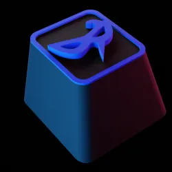 Blue mage keycap mx